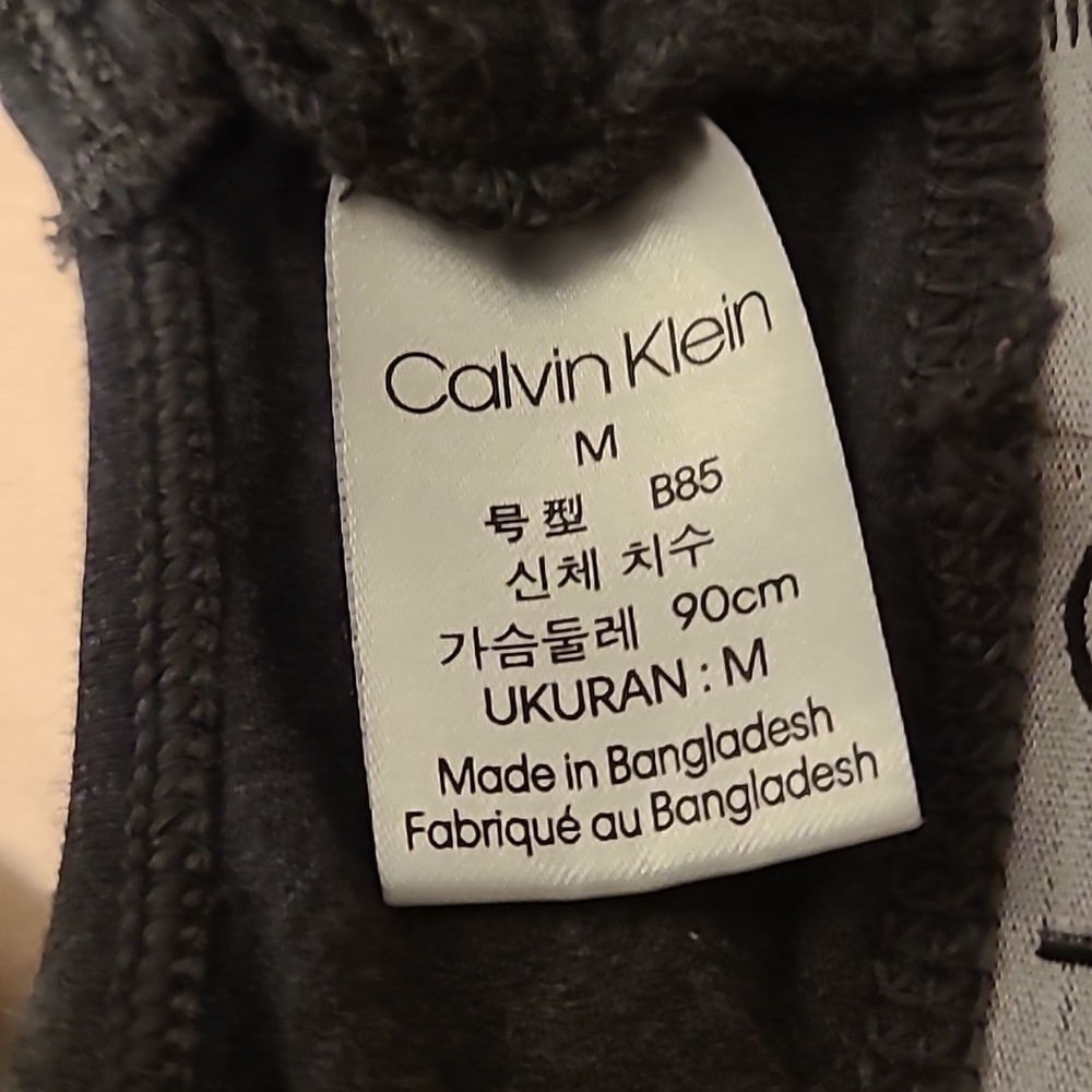 Calvin Klein Triangle Bra size Medium‎ - Picture 4 of 6